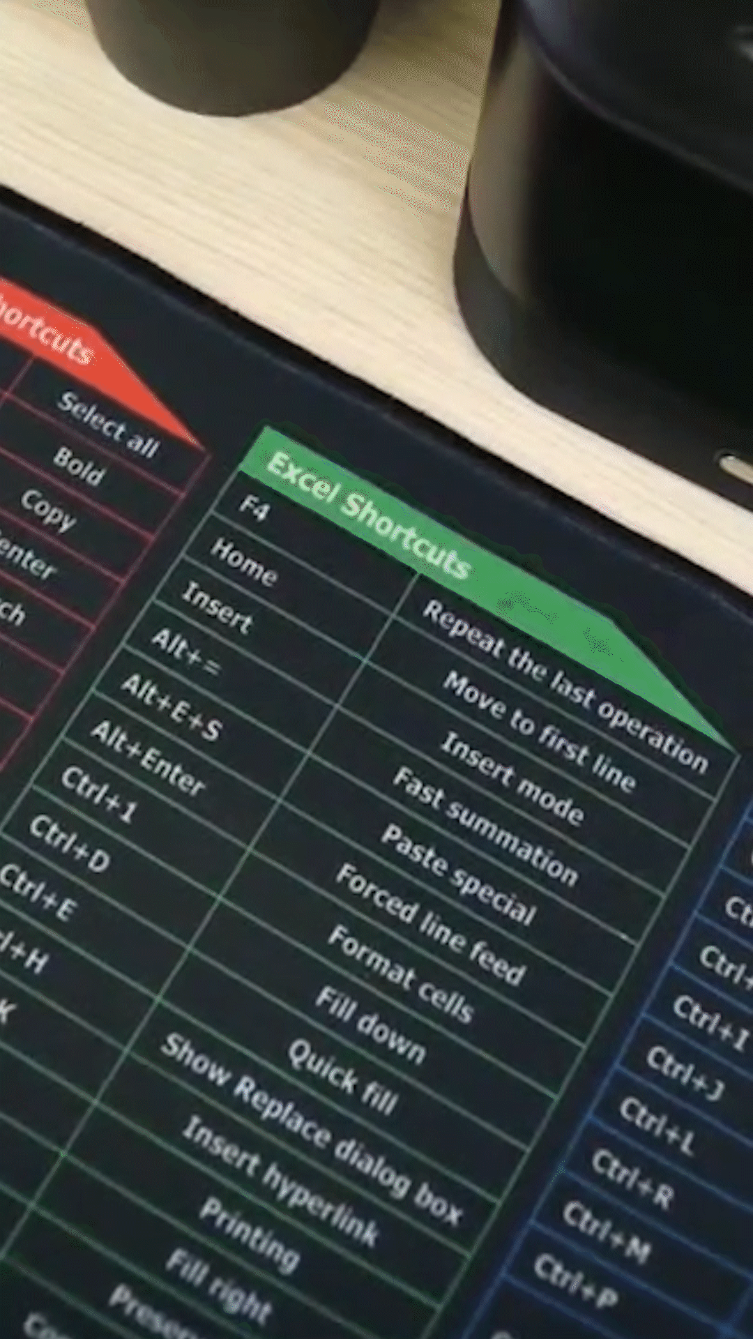 Shortcut Key Master Pad