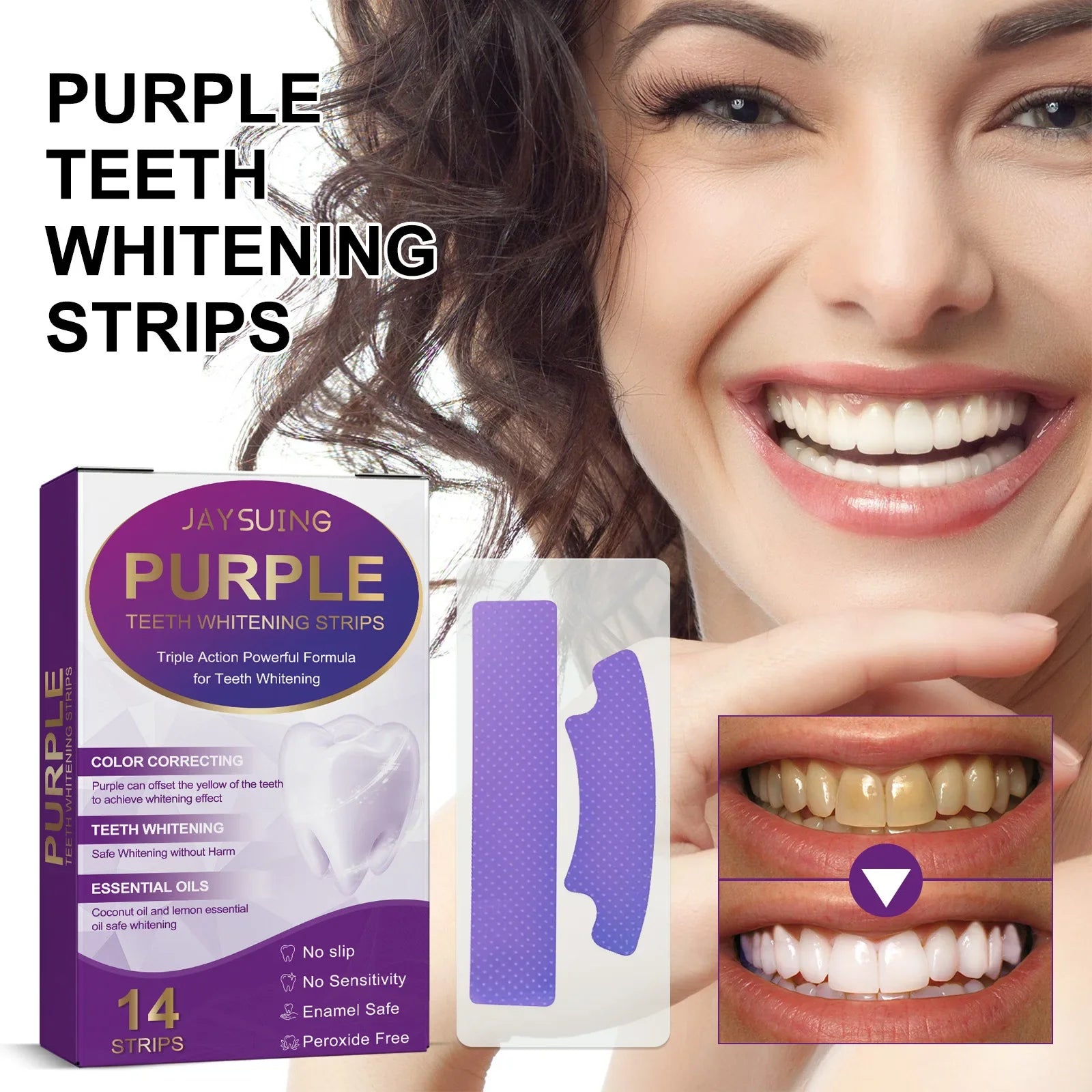 VividLuxe Teeth Whitening 14  Strips