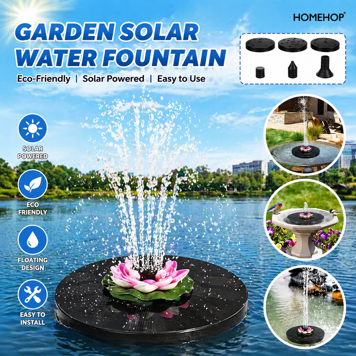 Solar Water Sprinkler