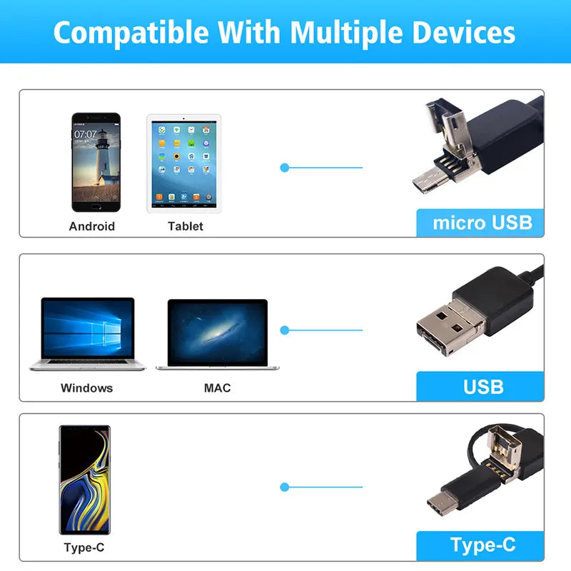 USB Inspection Endoscope Pro