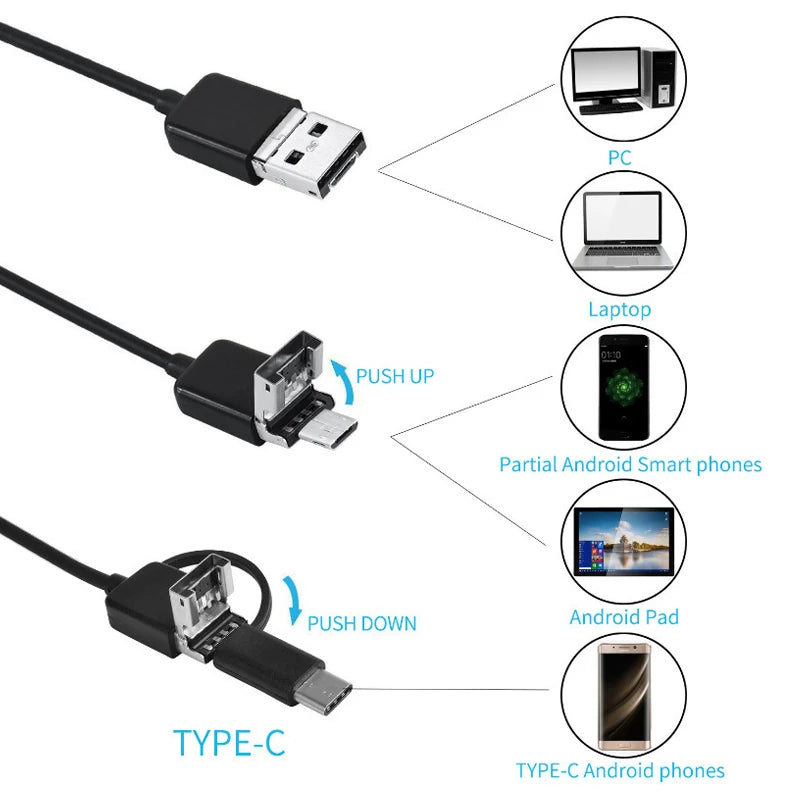 USB Inspection Endoscope Pro