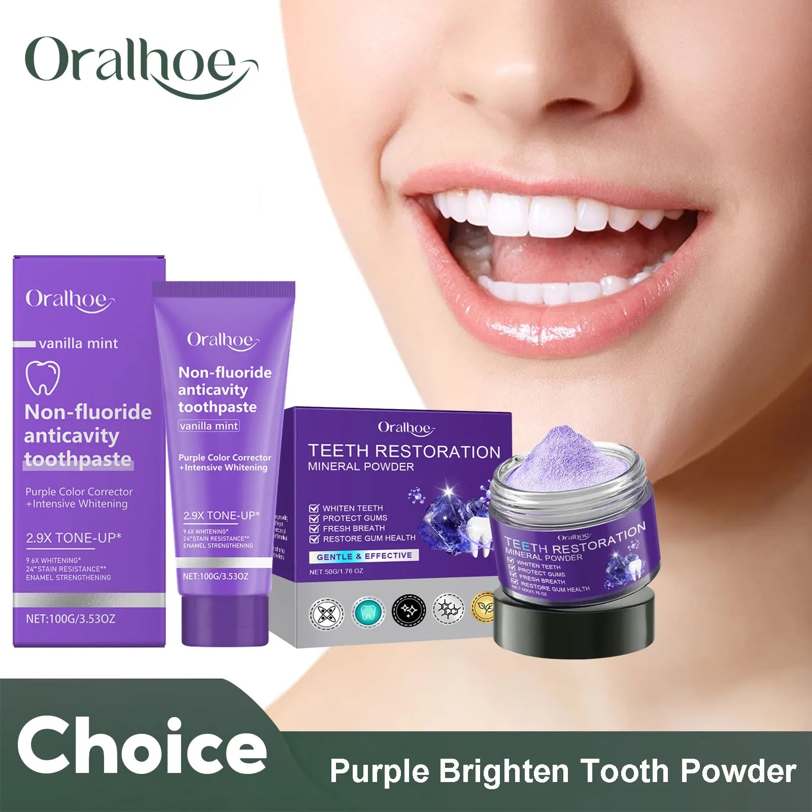 Sparkle Smile Tooth Powder