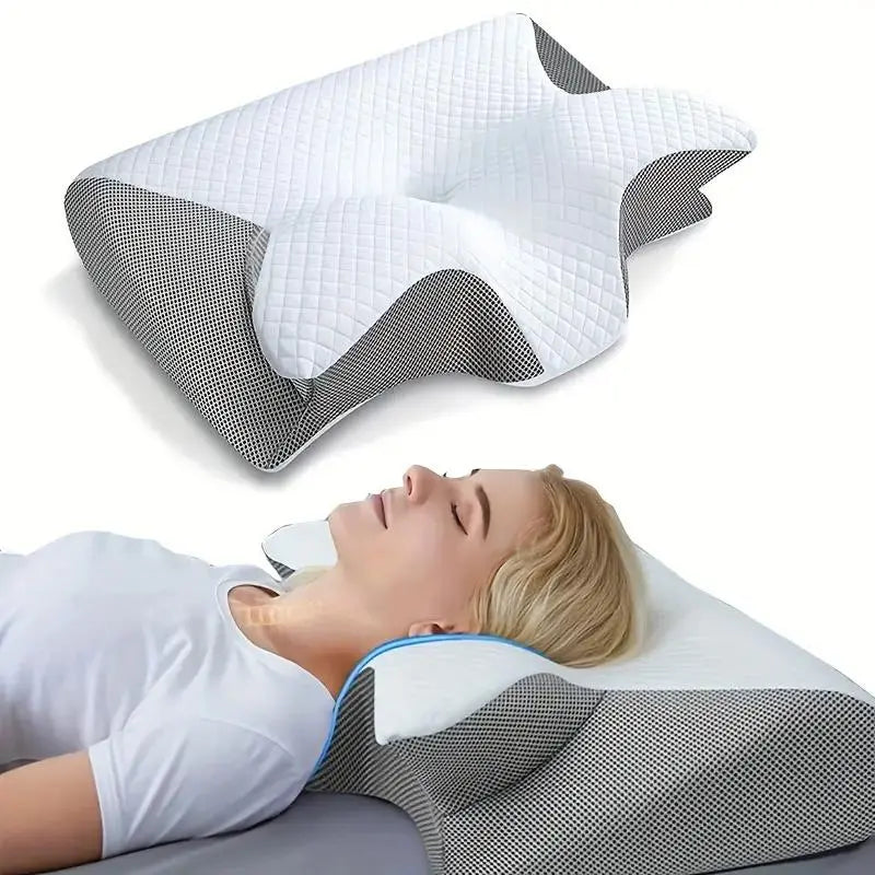 NeckAlign Memory Foam Pillow