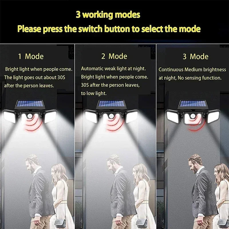 Solar Shield Motion Sensor Lamp