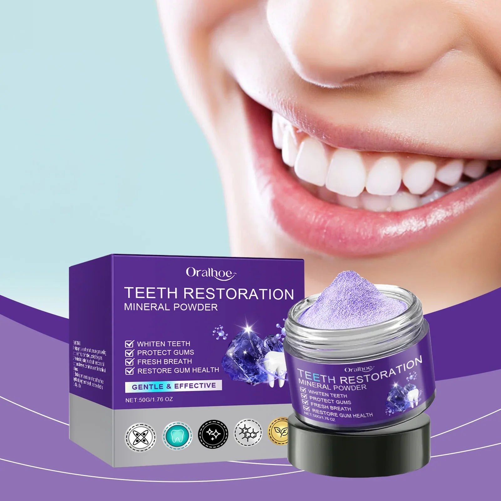 Sparkle Smile Tooth Powder