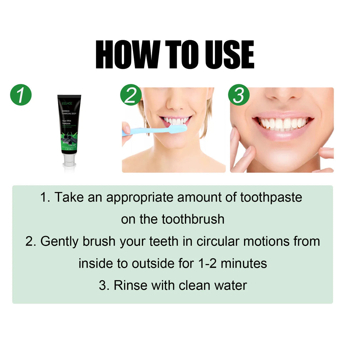 Nature Charcoal Whitening Toothpaste