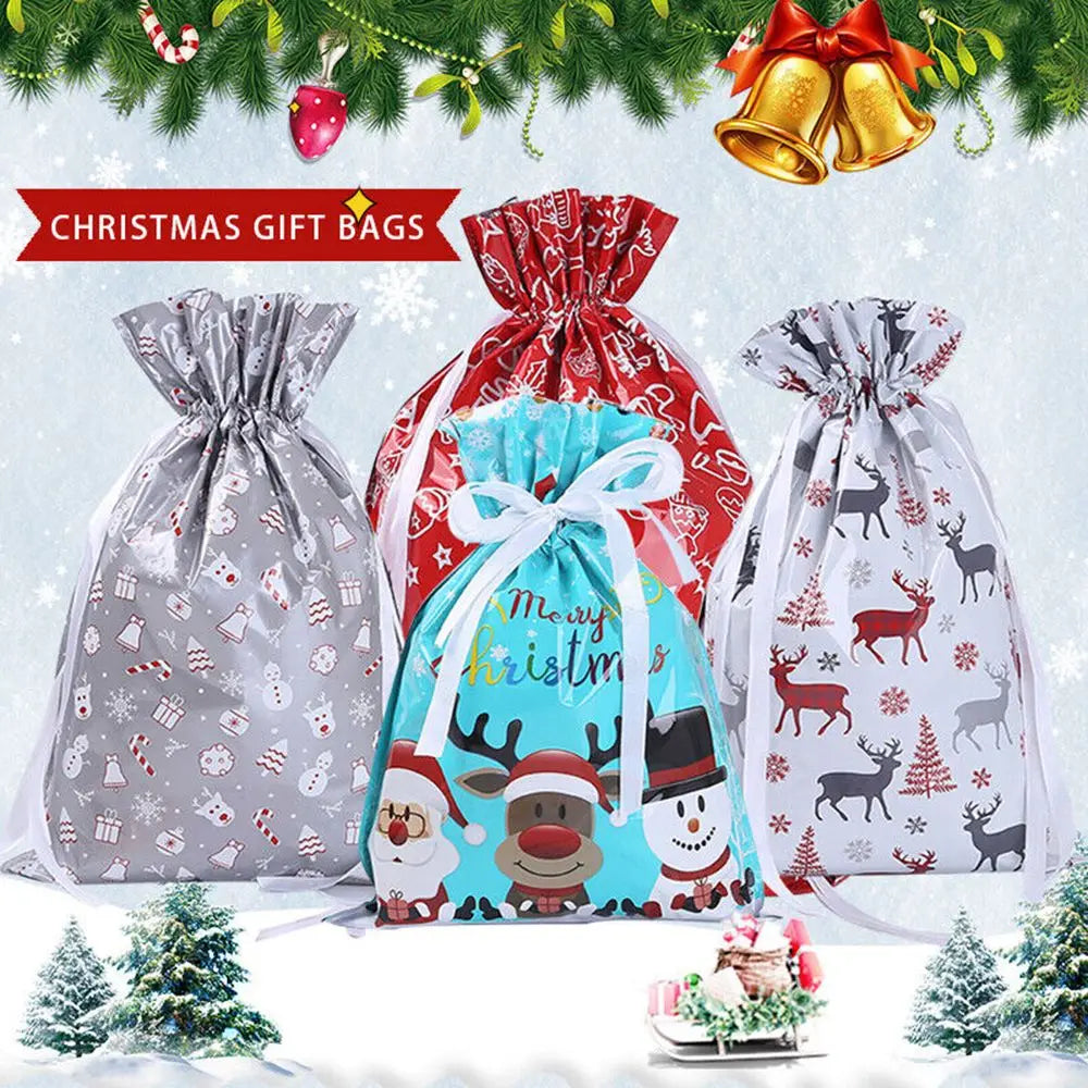 5-Piece Drawstring Gift Wrapping Set