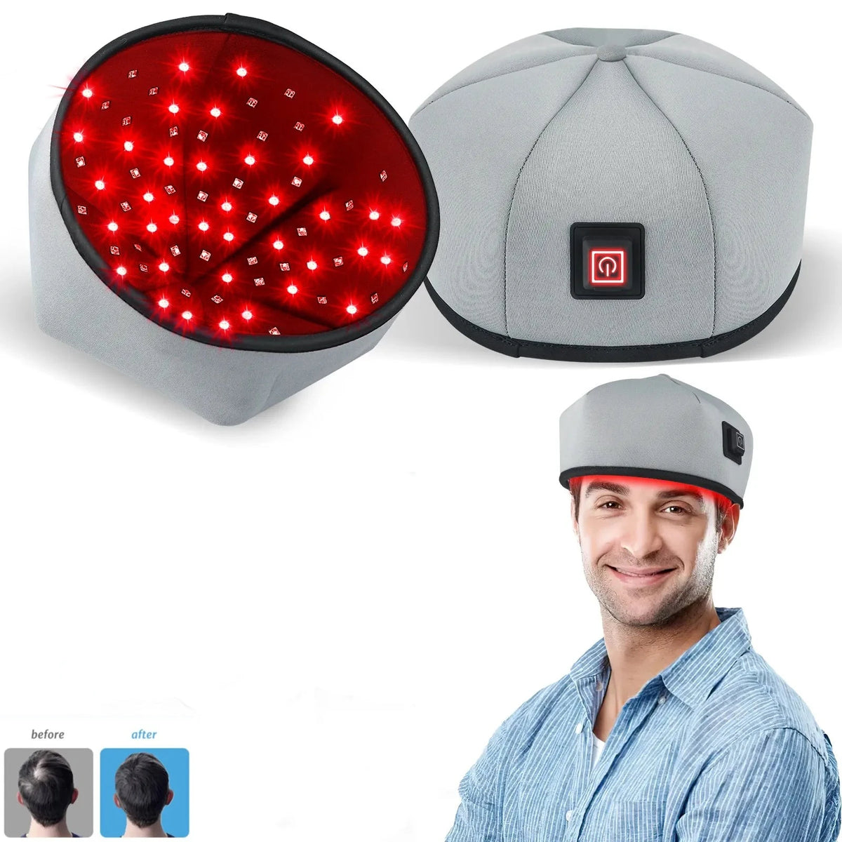 Anti-Hair Loss Scalp Care Cap