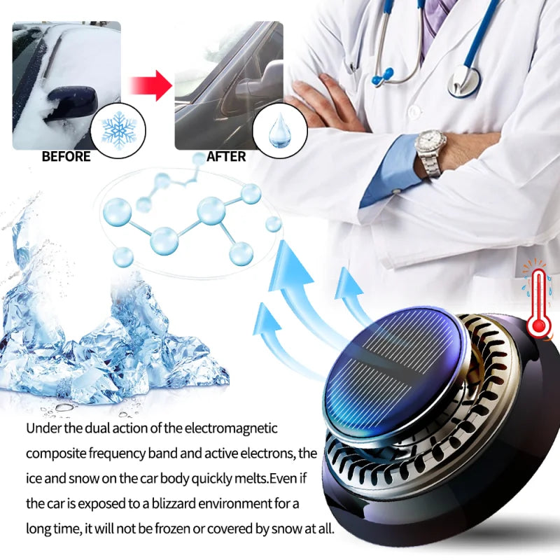 Solar Aroma Breeze Car Diffuser