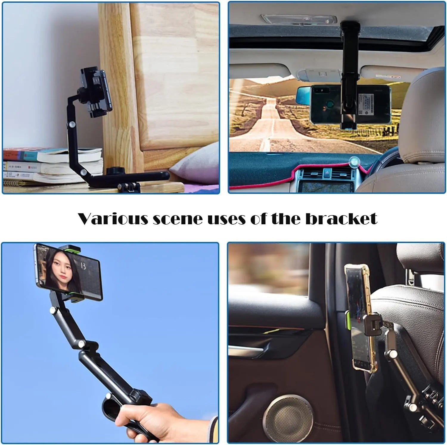 Visor View Car Phone Holder