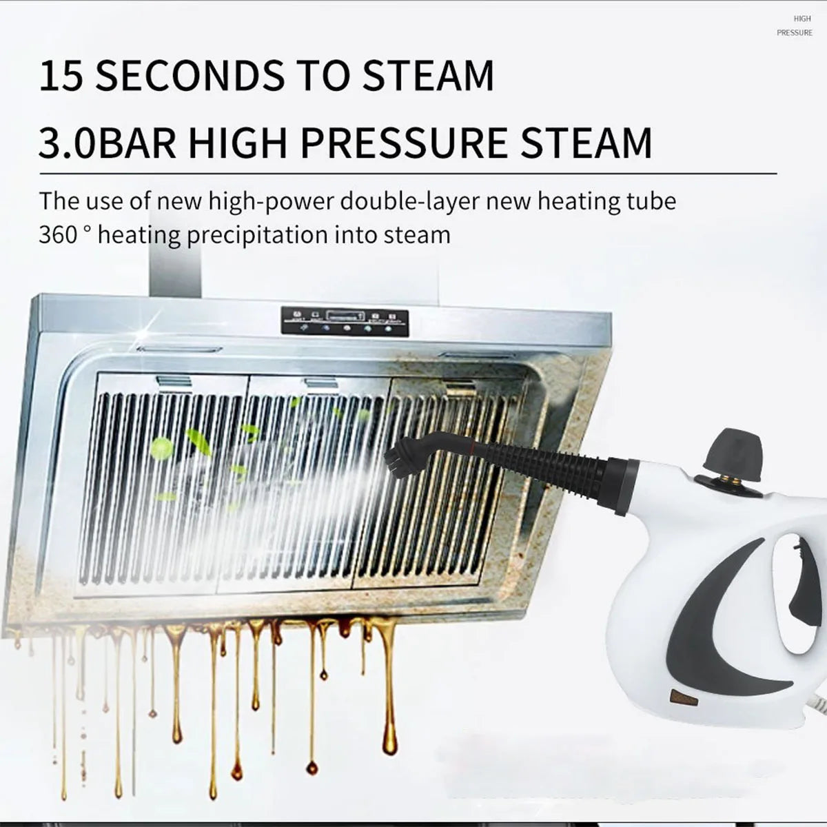 High-Pressure Handheld Steam Cleaner