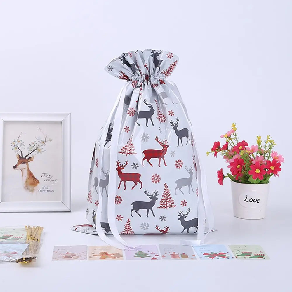 5-Piece Drawstring Gift Wrapping Set