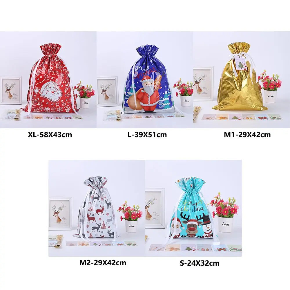 5-Piece Drawstring Gift Wrapping Set