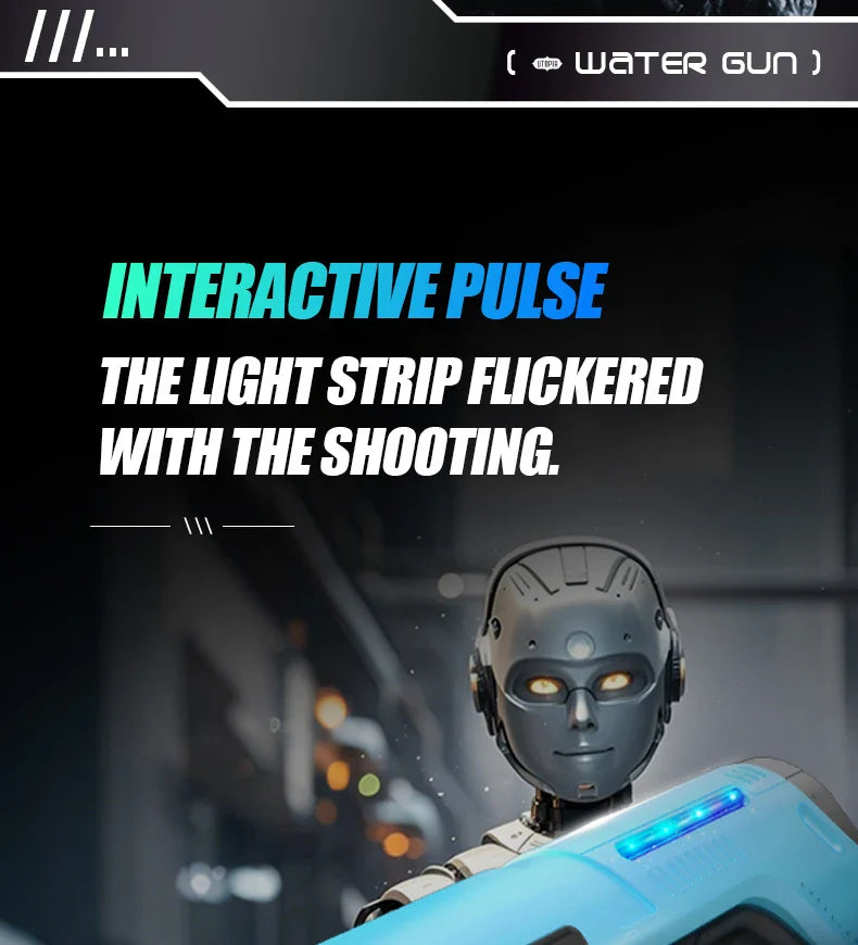 Automatic Absorption Aqua Blaster Gun