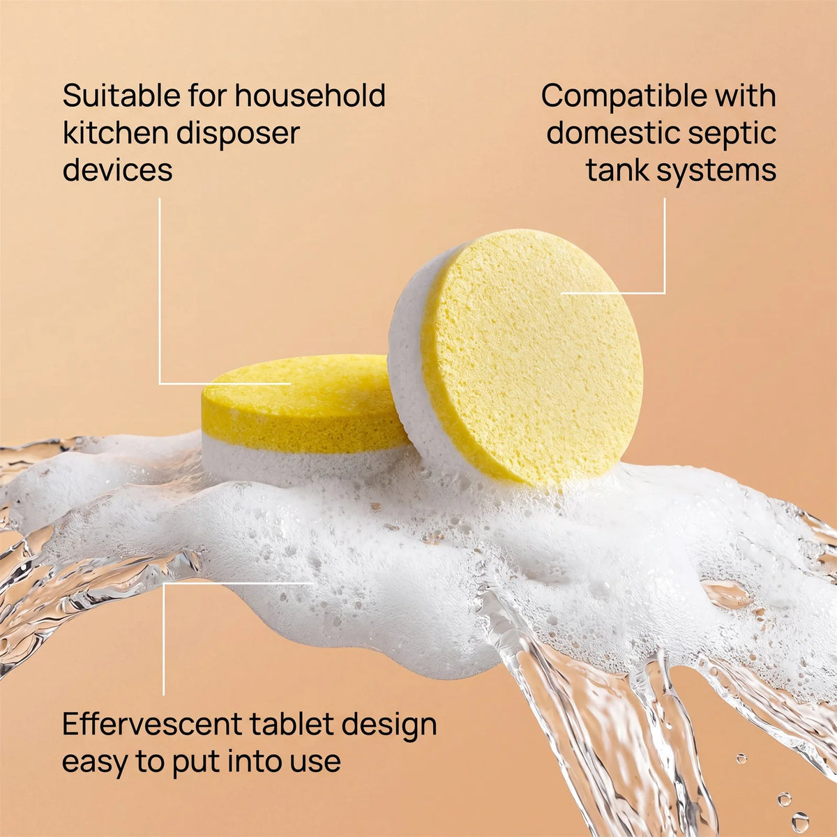 Kitchen Drain Cleaning Tablets