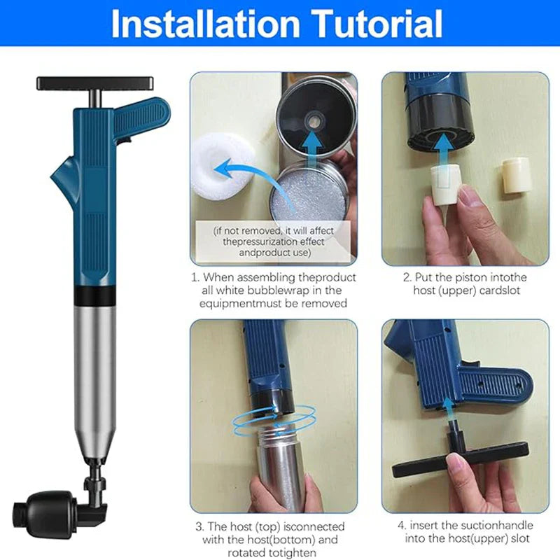 Turbo Flush Drain Cleaner