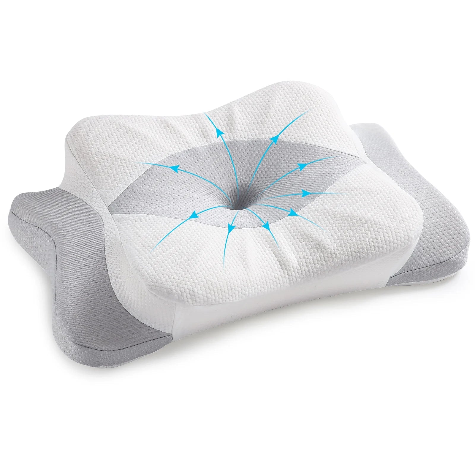 NeckAlign Memory Foam Pillow