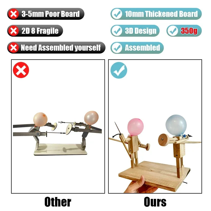 Balloon Burst Wooden Edition