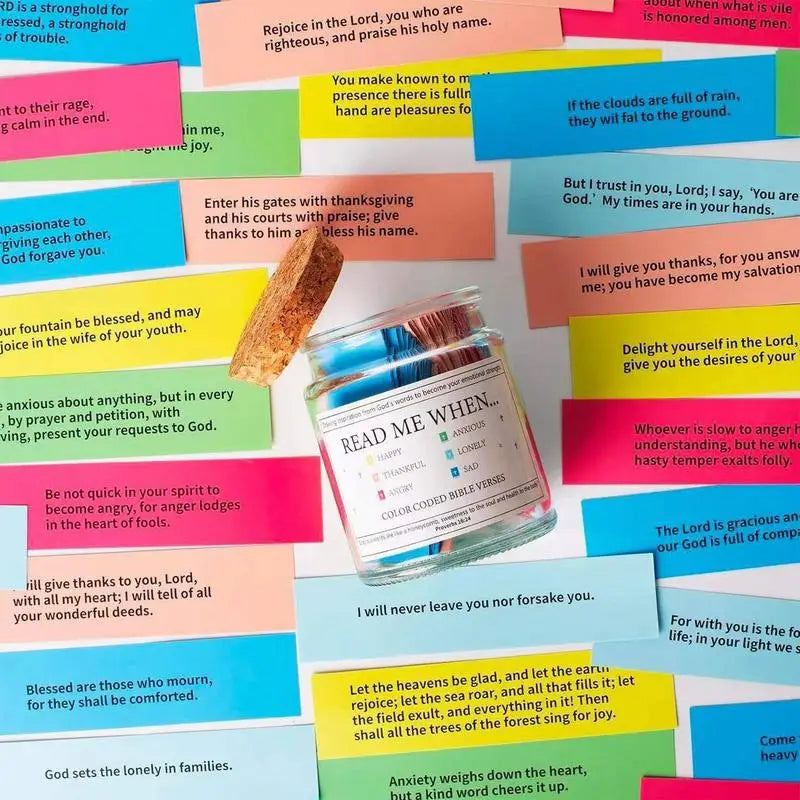 Bible Verses Inspiration Jar