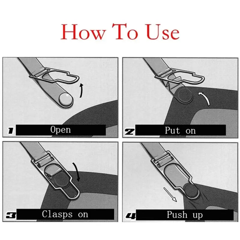 Grip Fit Elastic Shirt Holder