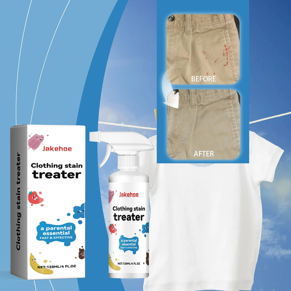 Clean Ease Fabric Stain Spray