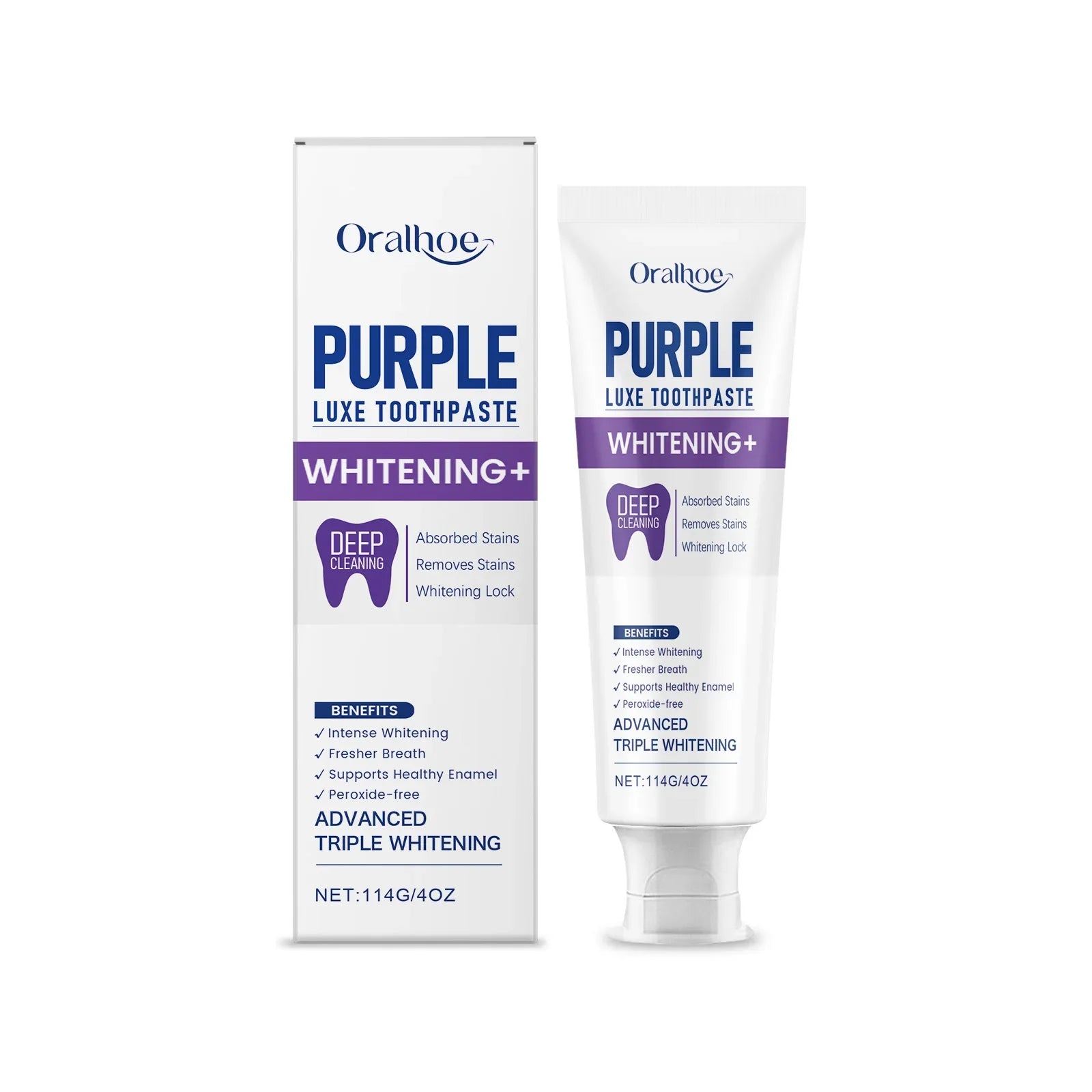 UltraLuxe Purple Whitening Paste