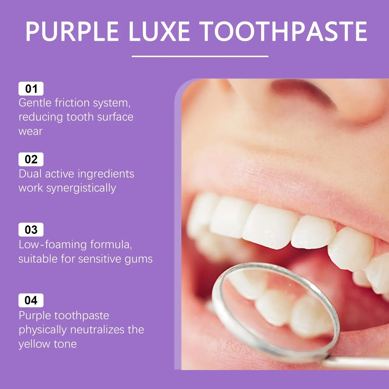UltraLuxe Purple Whitening Paste
