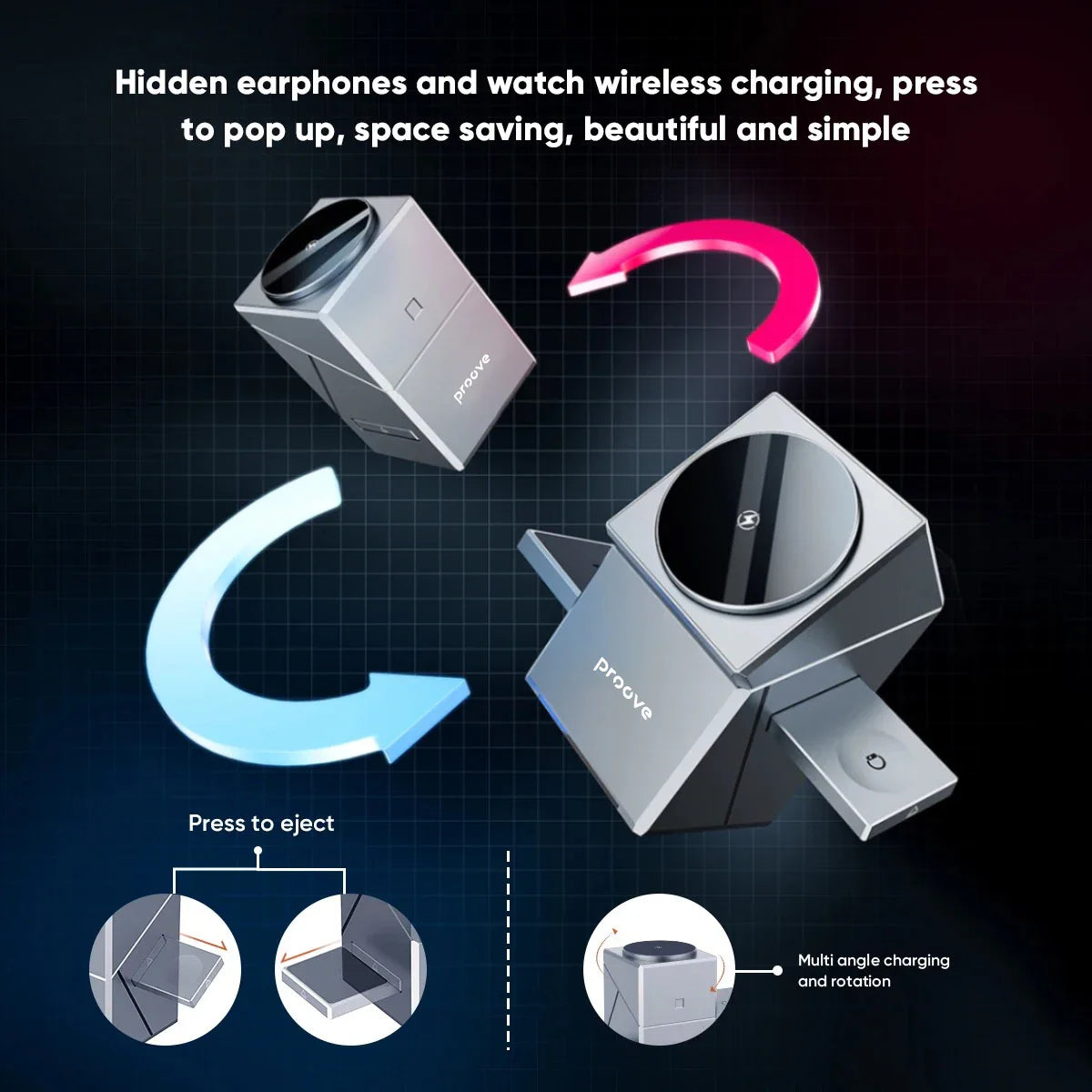 3 in 1 Magsafe Charging Hub