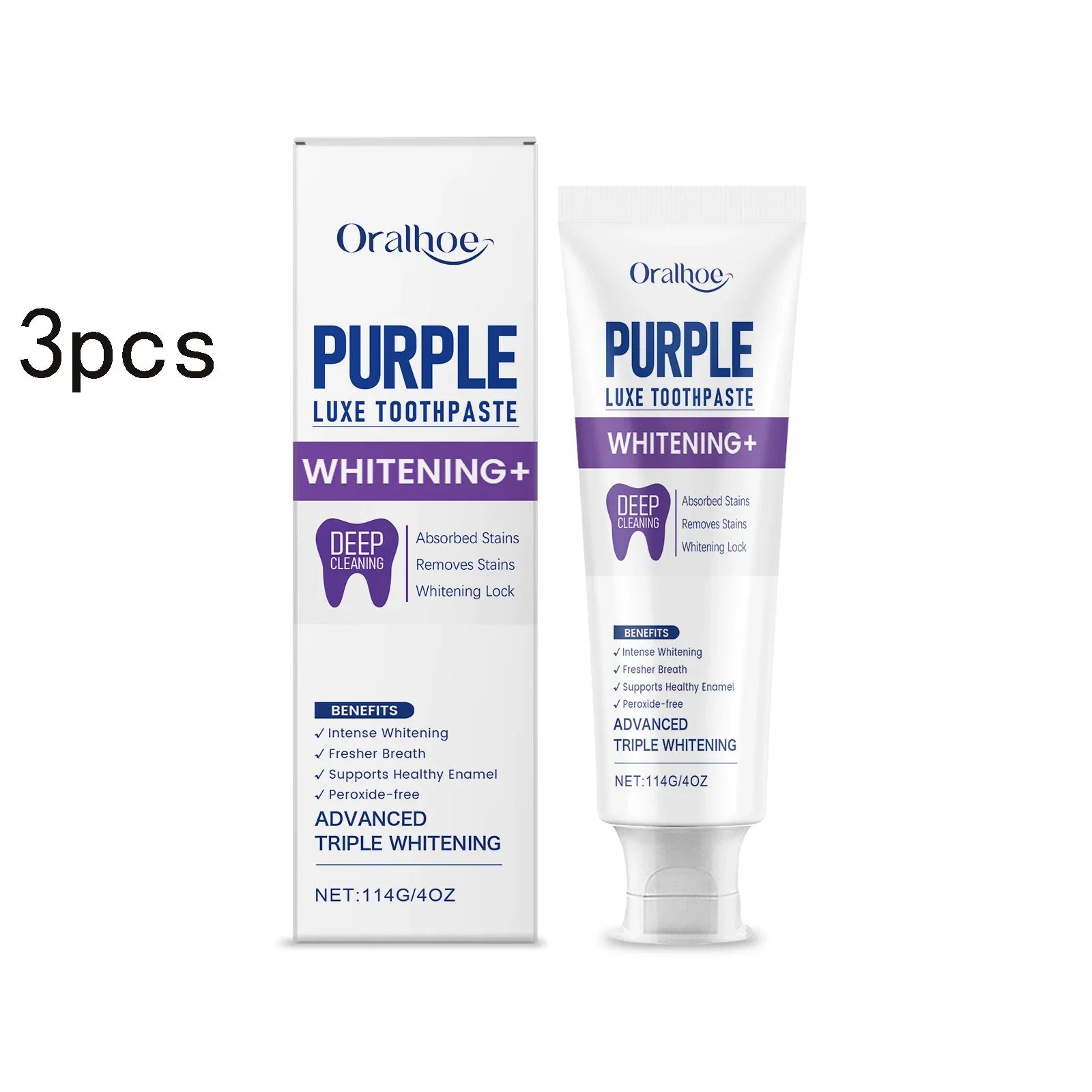 UltraLuxe Purple Whitening Paste