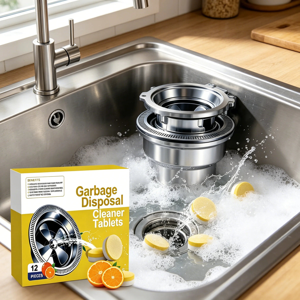 Kitchen Drain Cleaning Tablets