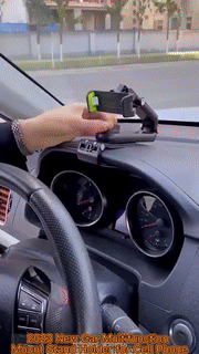 Visor View Car Phone Holder