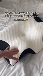 NeckAlign Memory Foam Pillow